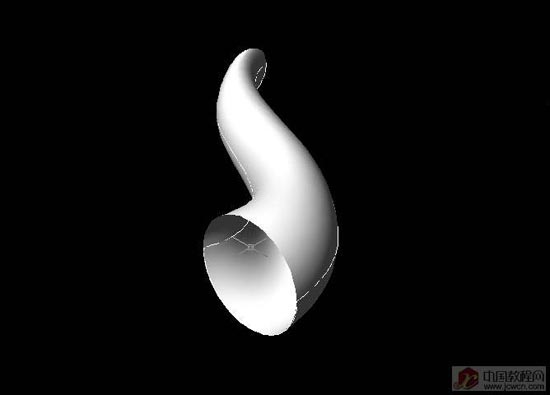 CAD：用邊界曲面制作茶壺口（圖五）