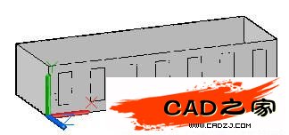 AutoCAD 2011新功能教程:曲面命令創建樓房_中國教程網
