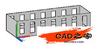 AutoCAD 2011新功能教程:曲面命令創建樓房_中國教程網