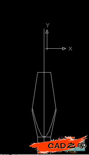 AutoCAD教程：一字形和十字形螺絲刀頭的畫法_中國教程網(wǎng)