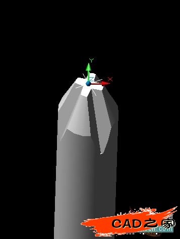 AutoCAD教程：一字形和十字形螺絲刀頭的畫法_中國教程網