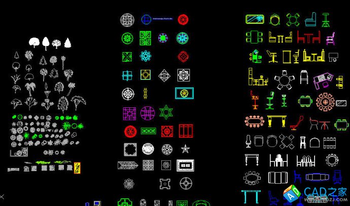 建筑及室內設計平面、立面CAD圖庫免費下載