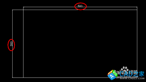 教你在cad中快速畫矩形