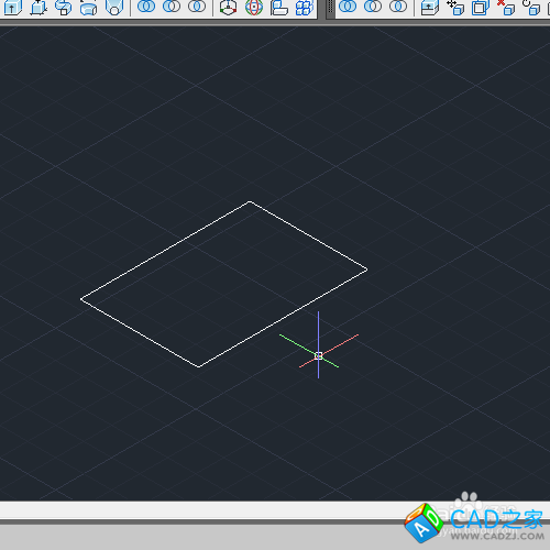 cad如何在不同的平面繪制圖形
