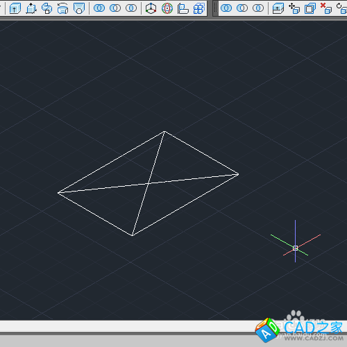 cad如何在不同的平面繪制圖形