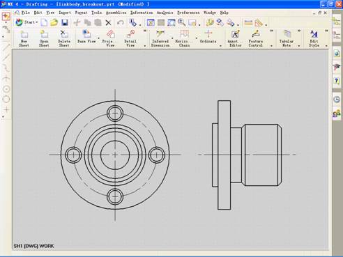 UGNX4.0中如何創(chuàng)建局部剖視圖 UGNX4.0中如何創(chuàng)建局部剖視圖
