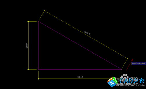 CAD中斜線標注：[2]CAD各種標注方法