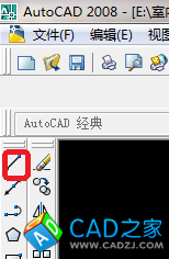cad 2008自學教程：[2]cad畫出房間的結構