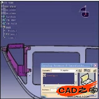 打開螺釘柱CATALOG文件