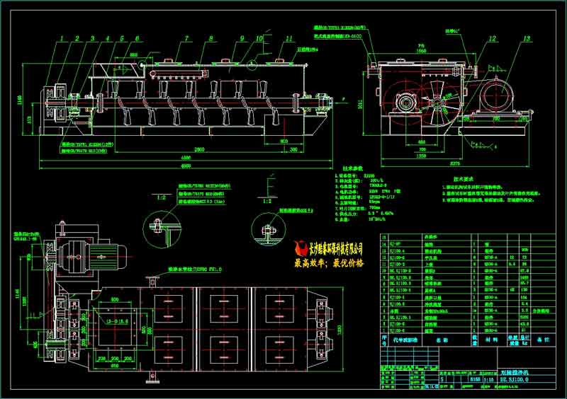 SJ-100雙軸加濕攪拌機